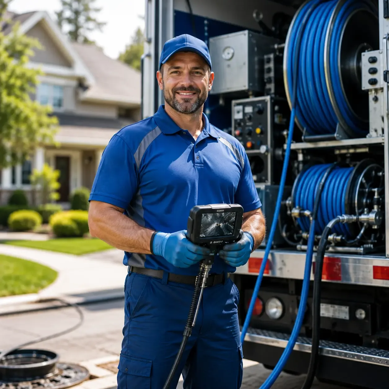 Local outdoor drain cleaning specialists in Maineville, OH